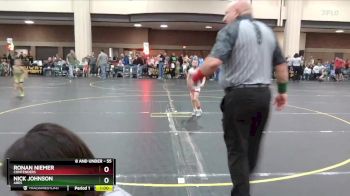 55 lbs Champ. Round 1 - Ronan Niemer, Contenders vs Nick Johnson, Ares