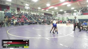 138 lbs Cons. Round 4 - Aiden Jay, Sahuarita vs Brody Cobb, Liberty