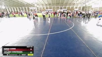 110 lbs Cons. Round 2 - Sophia Harris, Skyridge vs Hayleigh Christensen, Clearfield