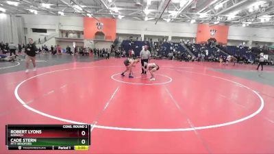 125 lbs Cons. Round 2 - Robert Lyons, Norwich vs Cade Stern, Pitt-Bradford