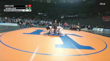 5A Boys 215 lbs Cons. Semi - Aiden Clark, Thurston Boys vs Jayden Lopez, Crook County Boys