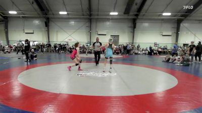 110 lbs Rr Rnd 2 - Sarah Vehar, Morris Fitness Wrestling Club - (B) vs Cody Clarke, Roundtree Wrestling Academy