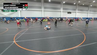 113 lbs Cons. Round 6 - Bennett Ferraro, Unattached vs Dylan Nieuwenhuis, Unattached