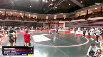 100 lbs Round 3 - Kyrian Perez, Westmoore Wrestling Club vs Dakota Harris, Hurricane Wrestling Academy