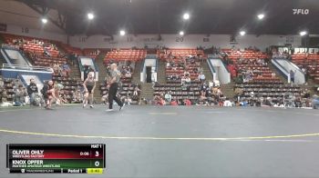 76 lbs Quarterfinal - Knox Opfer, Panther Amateur Wrestling vs Oliver Ohly, Wrestling Factory