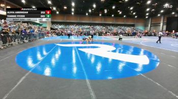 125 lbs Cons. Round 3 - Tommie Fitzer, Churchill County vs Alivia Amerigian, Spring Creek