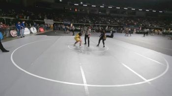 G 185 lbs Quarterfinal - Iranie Harrison, Brusly Girls vs Alaina Matherne, Central Lafourche Girls