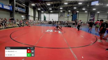 160 lbs Rr Rnd 3 - Seth Wayland, Kraken Elite vs Austin Smith, Off The Hook - Red