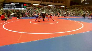 90 lbs 1st Place Match - Jude Schweizer, Conway Wrestling Club vs Kingson Ballard, Team Conquer Wrestling