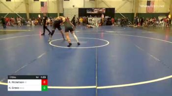 170 lbs Prelims - Ayden Nickelson, Hill City vs Hunter Gress, Maulers