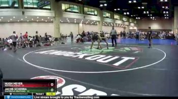 160 lbs Round 8 (10 Team) - Jacob Scherra, Shamrocks Wrestling vs Hugh Meyer, Montana Huntly