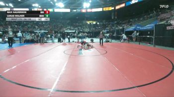 5A 138 lbs Cons. Round 1 - Lukas Walker, Mountain Home vs Max Halverson, Minico