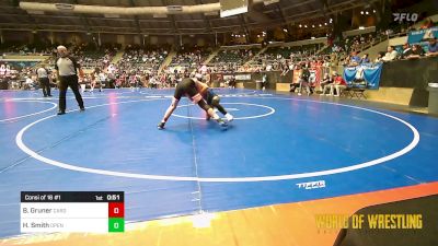 105 lbs Consi Of 16 #1 - Ben Gruner, Cardinal Wrestling Club vs Hawk Smith, Open Mats