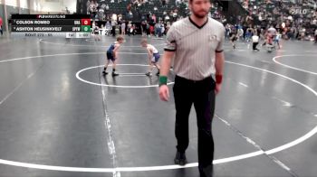 55 lbs 2nd Place Match - Colson Romeo, Unattached vs Ashton Heusinkvelt, St. Paul Youth Wrestling