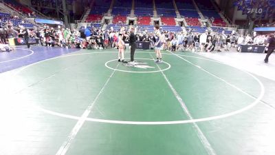 120 lbs Cons 64 #2 - Caleb Lightfoot, IA vs Vince Jasinski, IL