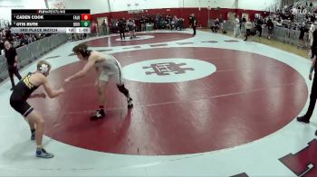 144 lbs 3rd Place Match - Otis Ruth, Boulder City vs Caden Cook, Faith Lutheran