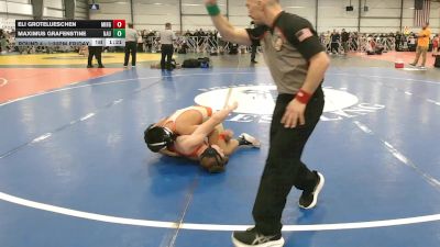 130 lbs Round 4 - 1:30pm Friday - Maximus Grafenstine, Nauman Green vs Eli Grotelueschen, Mile High