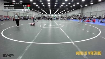 80 lbs Rr Rnd 4 - Uzziah Clark, OK Elite 12U Black vs Kason Wolfe, Untouchables 12U Black