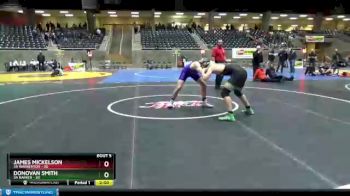 182 lbs Round 3 (4 Team) - Donovan Smith, 3A Rainier vs James Mickelson, 3A Warrenton