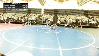 122-H lbs Consi Of 32 #1 - Cooper Duncan, Dirty Den Wrestling Club vs Colton Thomas, Lower Cape May