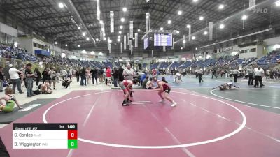 109 lbs Consi Of 8 #2 - Gatlin Cordes, Black Hills Academy vs Darryl Wiggington, Individual