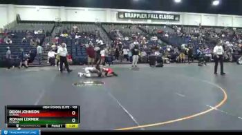 105 lbs Cons. Semi - Deion Johnson, Illinois vs Roman Lermer, Florida