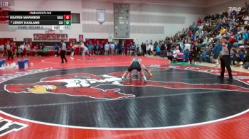 121 lbs Cons. Round 4 - LeRoy Haaland, LeSueur-Henderson vs Keaten Marwede, BOLD