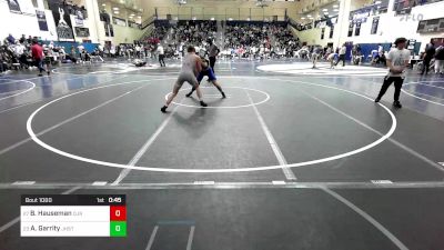 172 lbs Consi Of 16 #1 - Brady Hauseman, Owen J. Roberts vs Aidan Garrity, Jesuit High School - Tampa