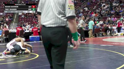 139 lbs 7th Place - Isaiah Jackson, Gettysburg vs Trey Wagner, Northampton Area