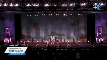 Power Cheer! - Miss Meow [2025 L1 Mini - D2 Day 1] 2025 The American Open Orlando Nationals