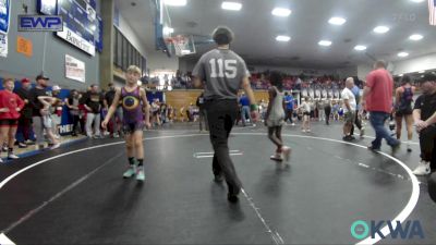 70 lbs Semifinal - DeAndre Denmark Jr., D3 Wrestling Cluib vs Jett Hinz, Weatherford Youth Wrestling