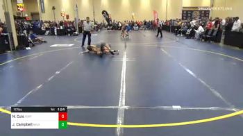 117 lbs Prelims - Noah Cuic, Fort LeBoeuf vs Jack Campbell, Nazareth