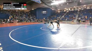 120 lbs Champ. Round 2 - Mackenzie Gappa, Quakertown vs Brylee Osteen, Boiling Springs