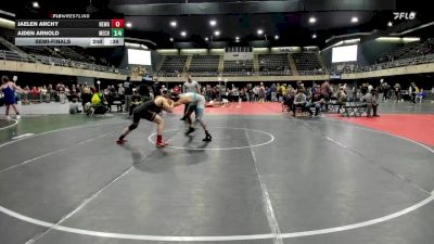 Semifinal - Logan Shugar, Mount Laurel Township vs Isisah Womack, Gaithersburg