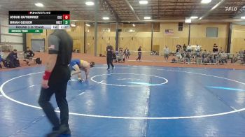 157 lbs Round 2 (6 Team) - Josue Gutierrez, Clackamas Community College vs Brian Geiger, Westcliff