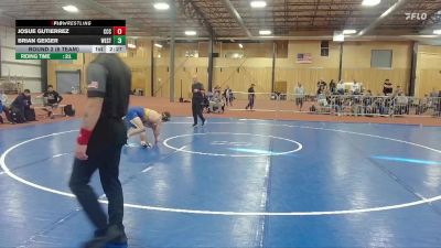 157 lbs Round 2 (6 Team) - Josue Gutierrez, Clackamas Community College vs Brian Geiger, Westcliff