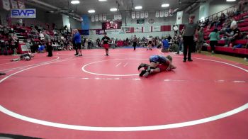 61 lbs Rr Rnd 3 - Timber Keeling, Wagoner Takedown Club vs Callan Carson, Salina Wrestling Club