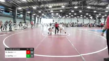 95 lbs Quarterfinal - Mason Damis, Revival Black vs Austin Carfley, Young Guns White