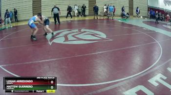 144-145 lbs 3rd Place Match - Logan Arredondo, Legacy vs Mattew Guerrero, Foothill