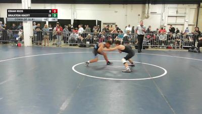 112 lbs Consi Of 16 #1 - Esiah Rios, ID vs Braxton Knott, OH