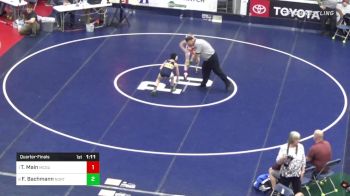 82 lbs Quarterfinal - Tucker Main, McGuffey vs Fred Bachmann, North Penn