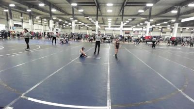 54 lbs 5th Place - Lawson Prescher, Quad City Warriors vs Alfie Steward, Dominate Club Wrestling