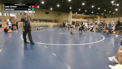 132 lbs 6th Wrestleback (32 Team) - Ozias Gray, BRAWL Black vs Gabe Aguirre, Team Shutt Weston