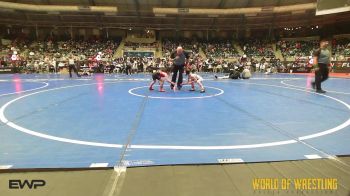 60 lbs Quarterfinal - Tatum Rubinstein, King Select vs Arya Robertson, Morris Fitness