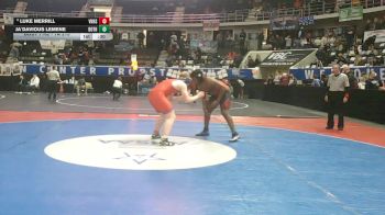 7A 215 lbs Cons. Round 2 - Luke Merrill, Vestavia Hills vs Ja`davious Lemene, Dothan HS