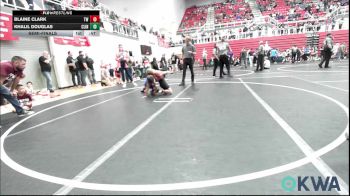 Semifinal - Blaine Clark, Tuttle Wrestling vs Khalil Douglas, Clinton Youth Wrestling