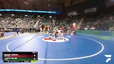 2A-195 lbs Quarterfinal - Quade Jordan, Saratoga vs Curtis Miller, Lovell