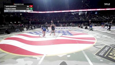 Champ. Round 1 - Gable Uhrig, Pierre T.F. Riggs vs Ace Godfrey, Rapid City Central