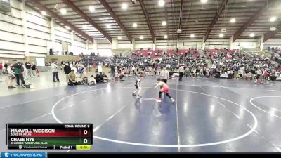 58 lbs Cons. Round 2 - Maxwell Widdison, Sons Of Atlas vs Chase Nye, Charger Wrestling Club