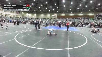 54 lbs Quarterfinal - Theodore Ropel, Gold Rush Wrestling vs Eric Holley, Core Wrestling